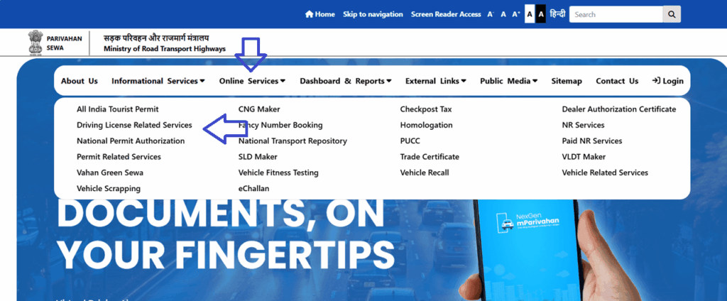 renew driving licence